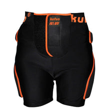 Load image into Gallery viewer, KUFUN D3O knee protector paded hip pad for ski snowboard skateboard inline skate motorcycle kids adults children protective gear
